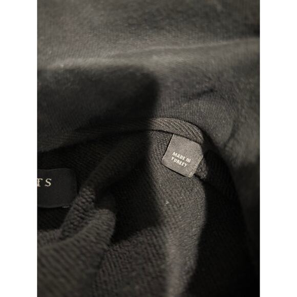 ALL SAINTS Men's Raven Pullover Sweater Black XXL Unisex - Picture 7 of 14